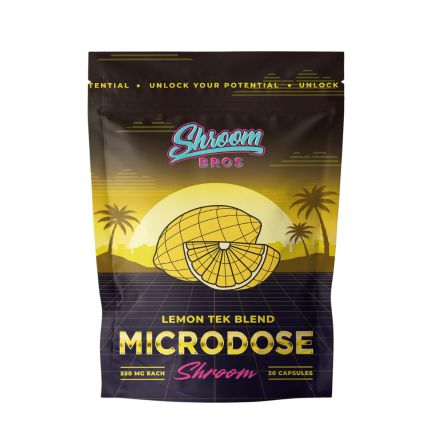 Lemon Tek Mushroom Capsules